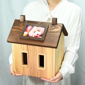 画像14: あの子のおうちペット仏壇　家具職人が作った仏壇（日本製）４寸骨袋が入る