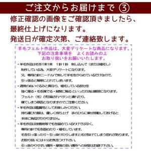 画像18: ペット仏具 オーダー羊毛フェルト わんちゃん お写真から制作 かわいい おもかげ 日本製 羊毛フェルト 犬