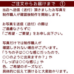 画像16: ペット仏具 オーダー羊毛フェルト わんちゃん お写真から制作 かわいい おもかげ 日本製 羊毛フェルト 犬