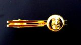 画像: 「絆」メモリアル　ネクタイピン金色　おもかげシェットランドシープドッグ