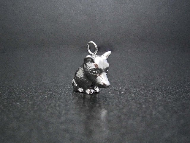 画像: 「絆」メモリアル　ハートピアス　おもかげ柴犬
